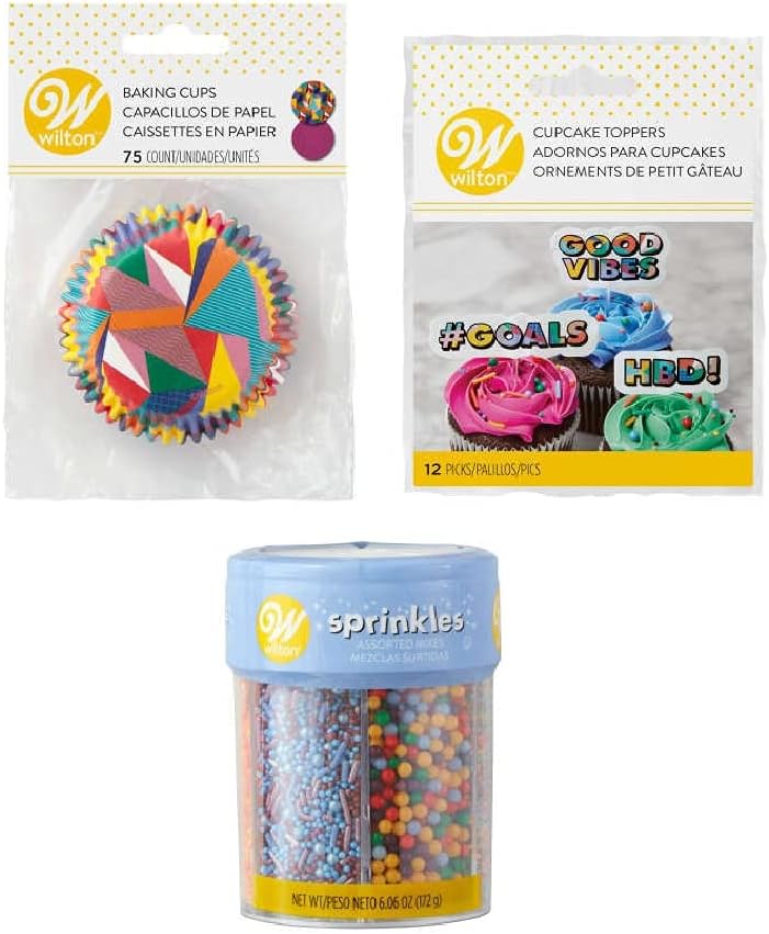 Pop Art Cupcake Decorating Kit 4 Piece My Sanctuary Org