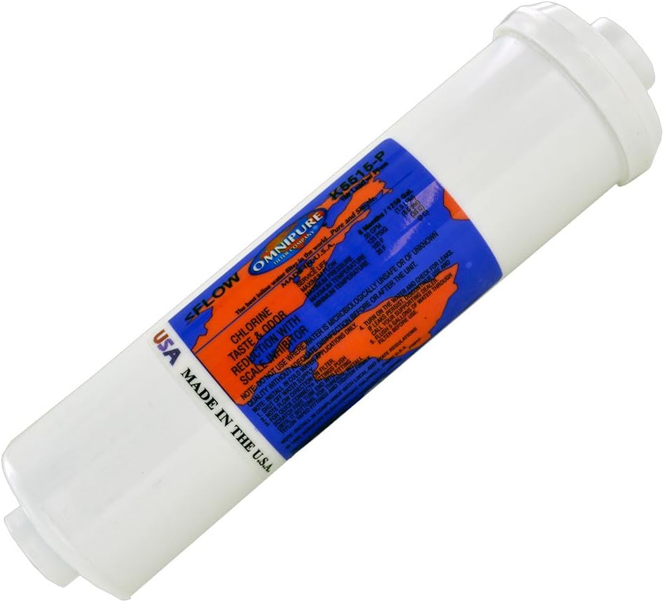 Omnipure K5515PJJ Inline Icemaker Filter for CTO Lead