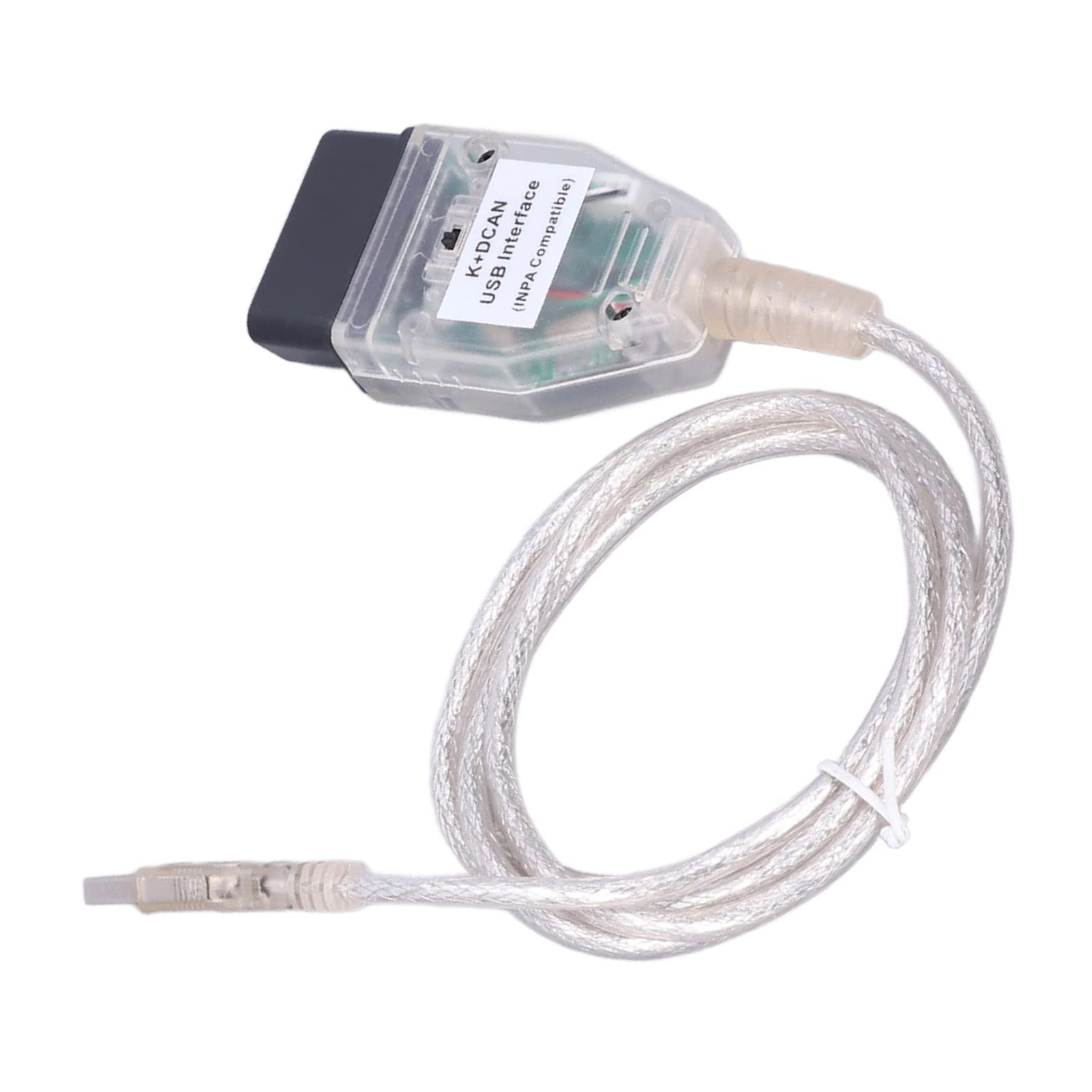 Cavo Diagnostico K+DCAN OBD2 USB Per BMW Serie 1 E 3 - Con Interruttore Sostitutivo - Foto 8