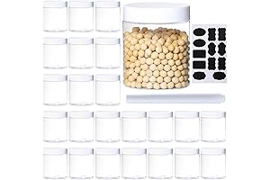 24-Pack 8oz Plastic Container for Your Small Toys