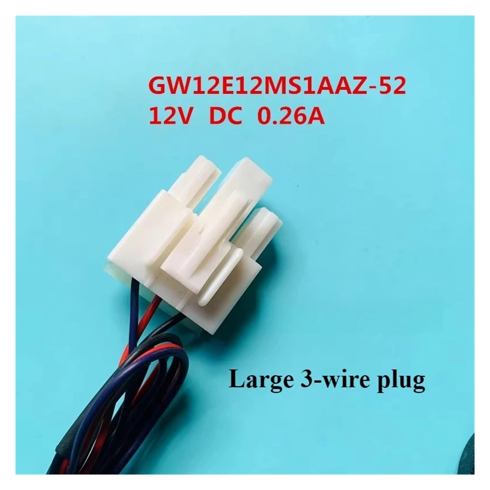 Accesorios, Compatible Con Meiji Refrigerador Refrigerador Congelador Ventilador GW12E12MS1AAZ-52 DC12V 0.26A Ventilador
