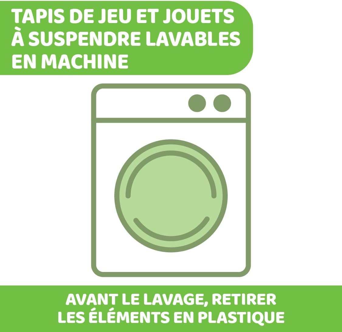 Chicco - Next2Me Compatible 3 in 1 Activity Gym, Multifunctional Baby Gym with Soft Children's Mat, Play Arch with 3 Pendants and Cot Panel, 0+ Months