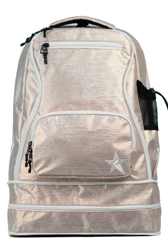 Rebel Athletic Sparkling Silk Dream Bag Plus in Pink Champagne2