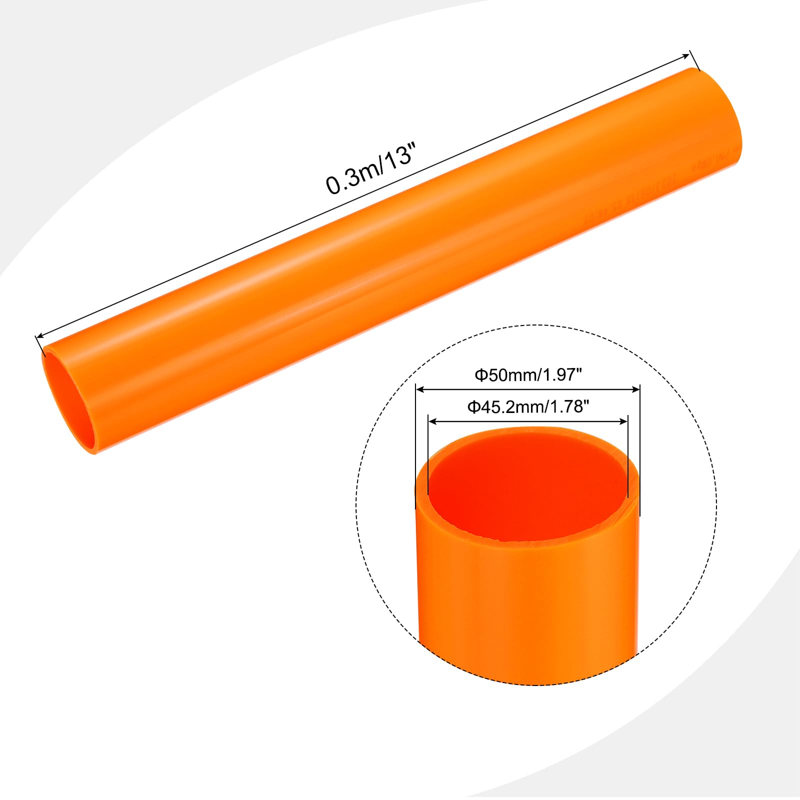 QUARKZMAN PC-Rohr Transparent – 305 Mm Lang, 28 M Produktbild-Vorschau 2