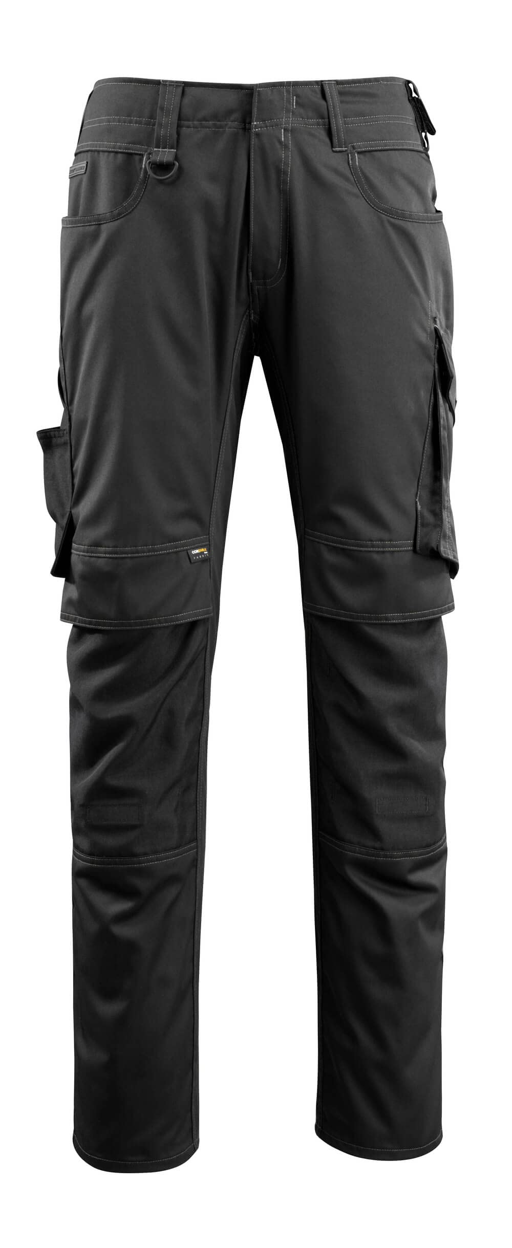 Mascot Black 16079-230-09 Lemberg Unique Extra Lightweight Trouser With Kneepad Pockets, Size 90C58,