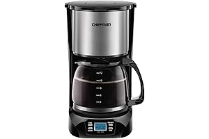 Chefman 12-Cup Programmable Coffee Maker: Your Daily Brew Solution