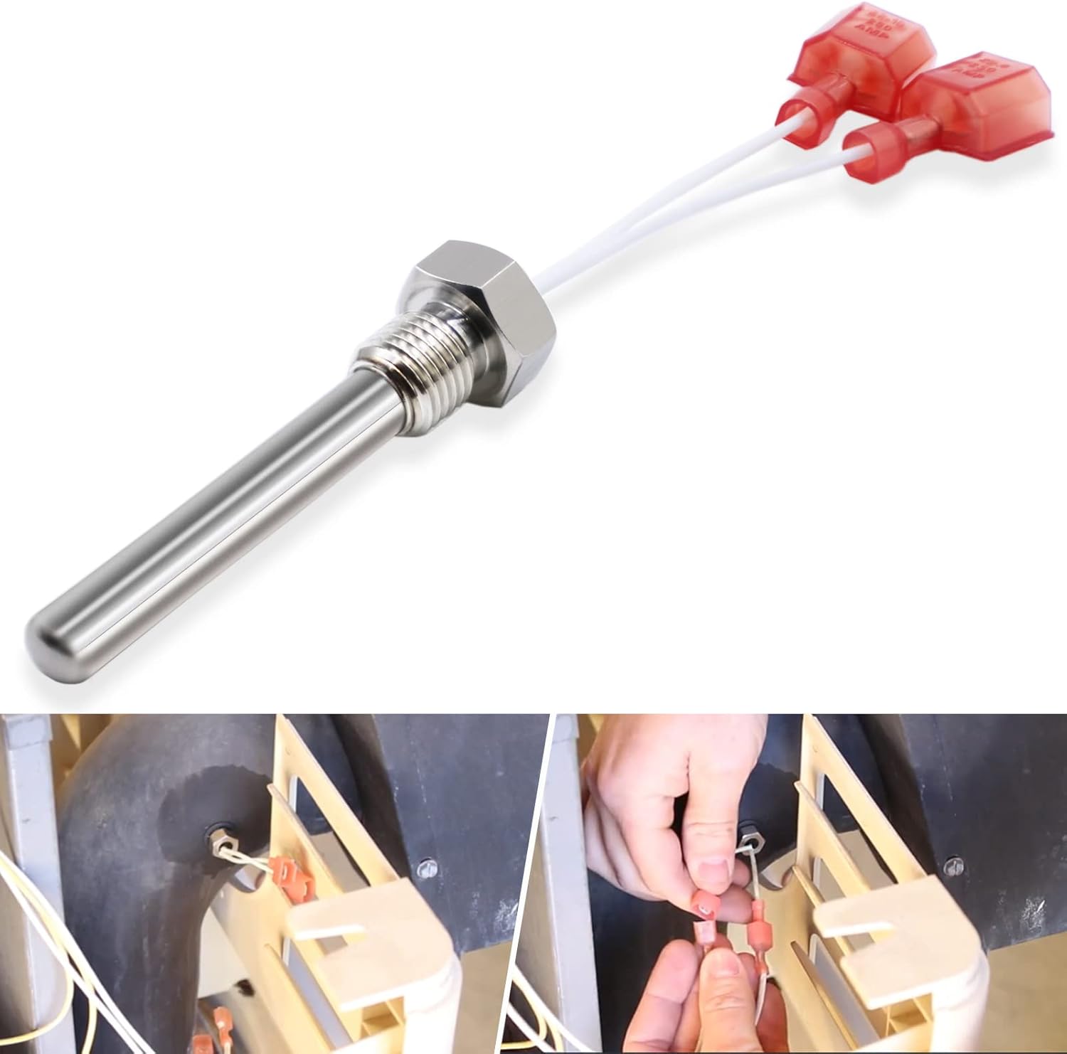 Foserove 420020024S Stack Flue Sensor Replacement for