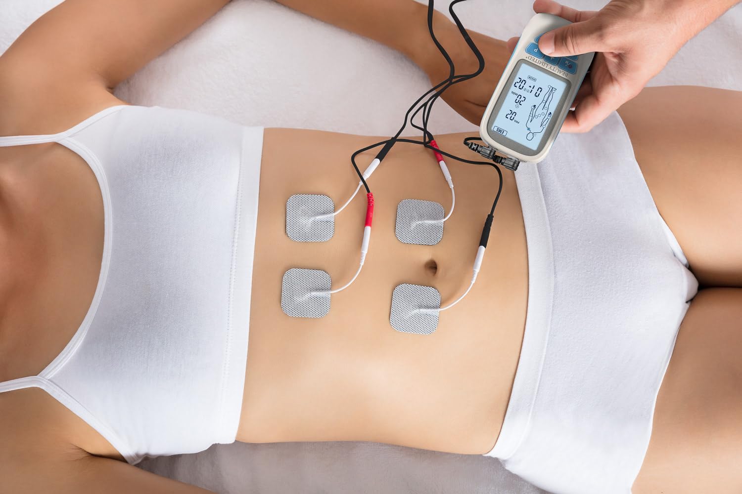 Elektrostymulator mięśni TENS EMS MASS 73 programy