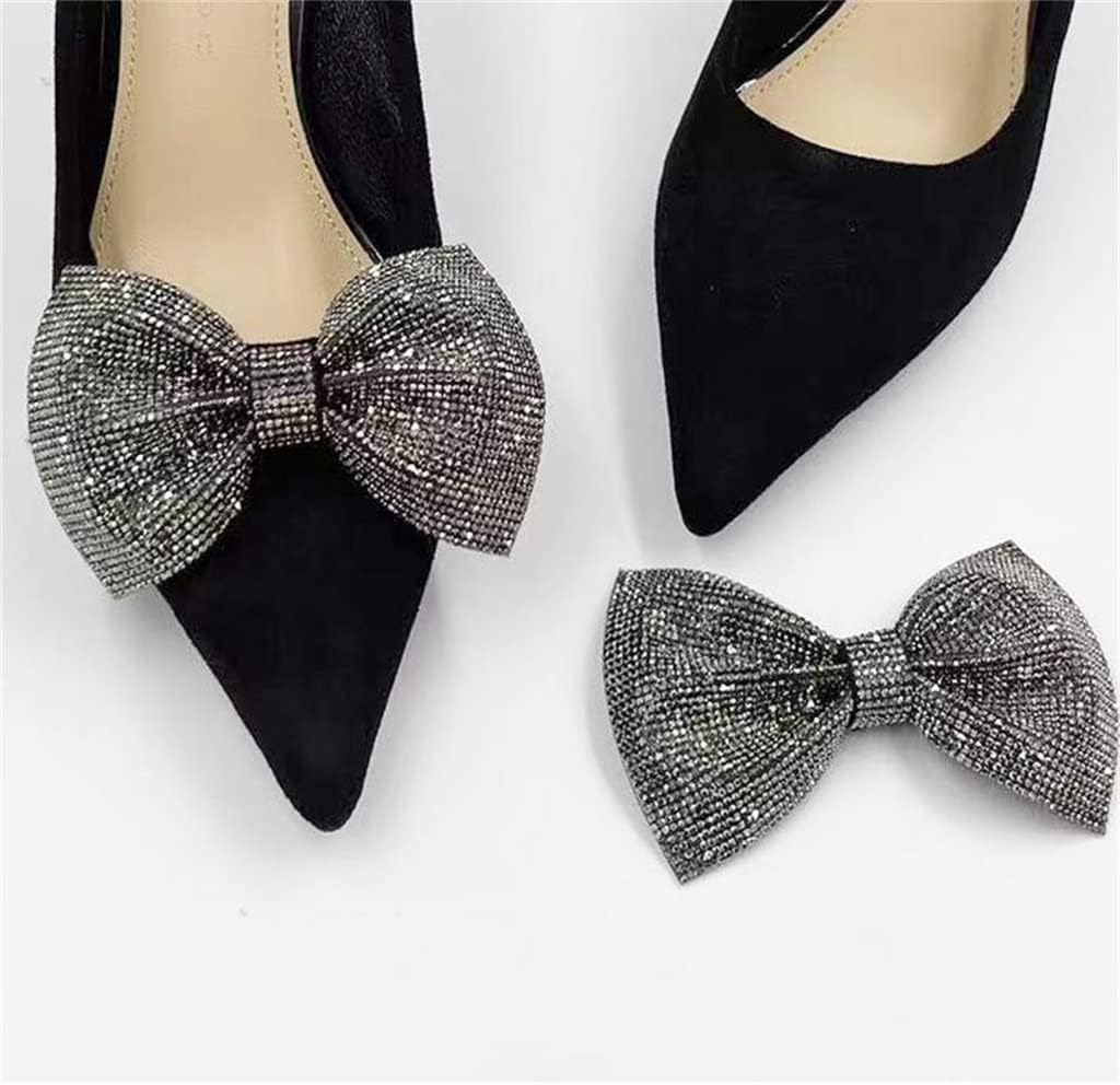 JSEIAJB Bow Shoe Accessories Removable DIY Sandals Shoes Clip Buckle Flower