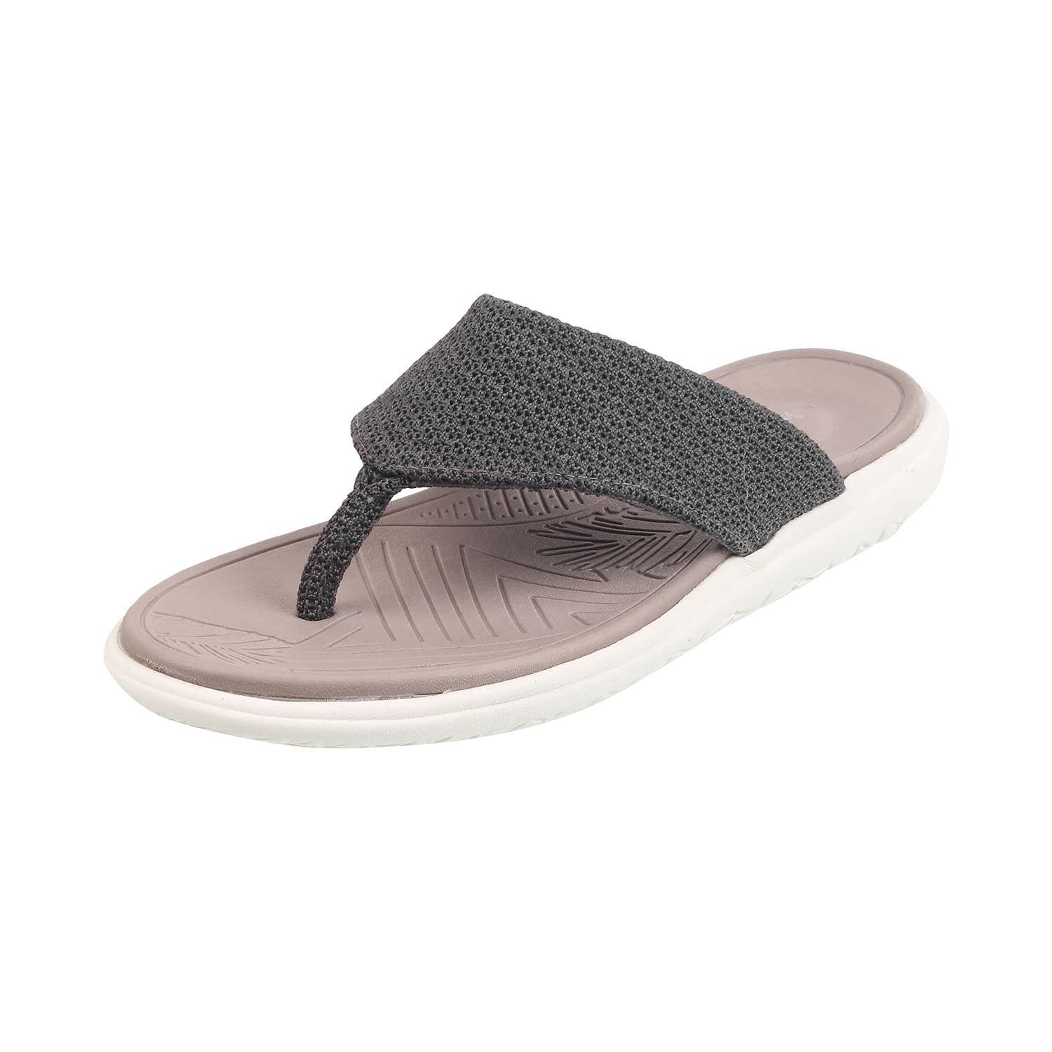 Mochi Women Grey Synthetic Leather Flat Casual Slipper UK/3 EU/36 (32-1764) (B0BM7X6F9Q) Amazon Price History, Amazon Price Tracker
