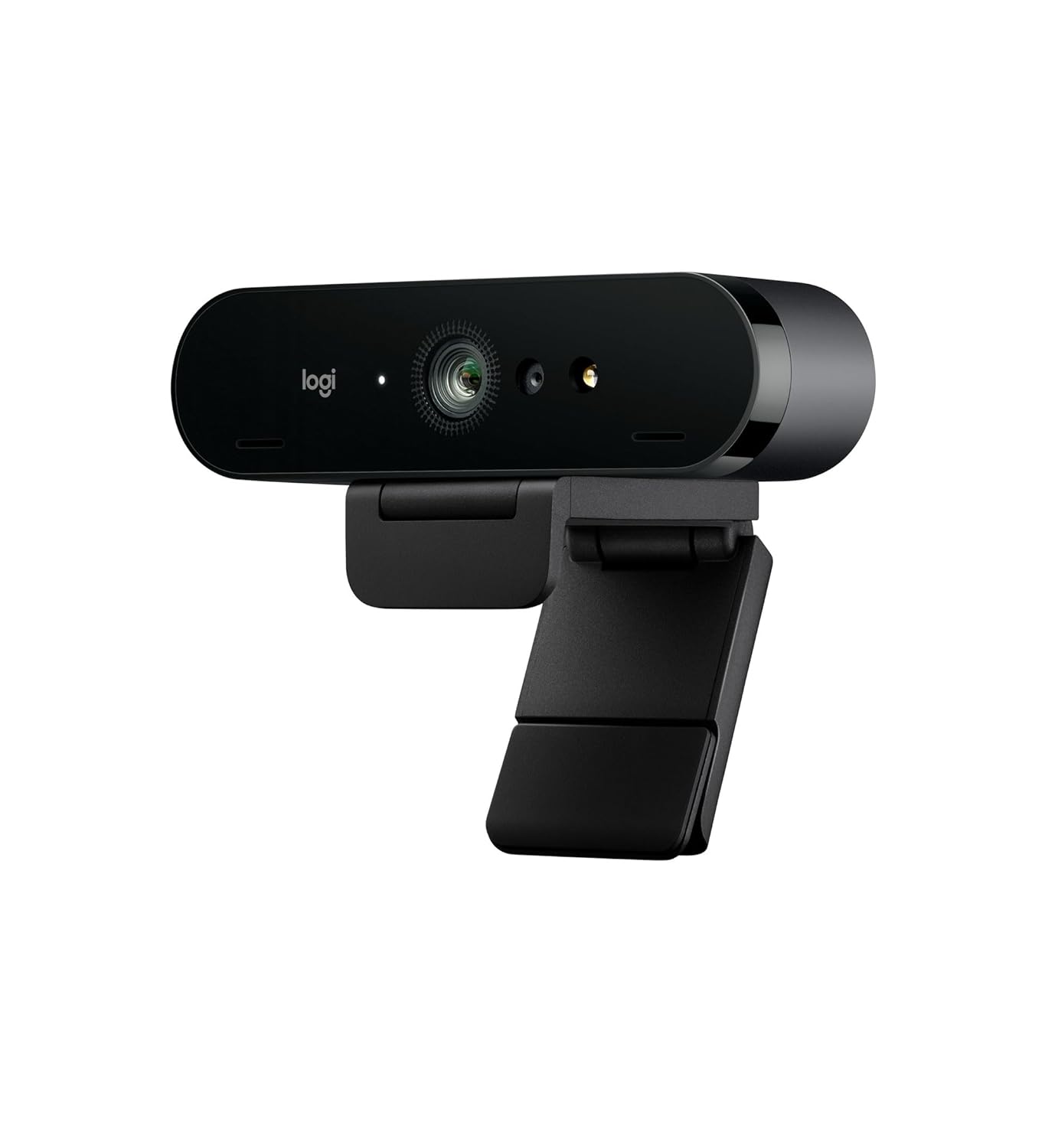 Logitech Brio 4K Ultra Hd Webcam Digital Zoom 5x with Right Light 3 with HDR, Black
