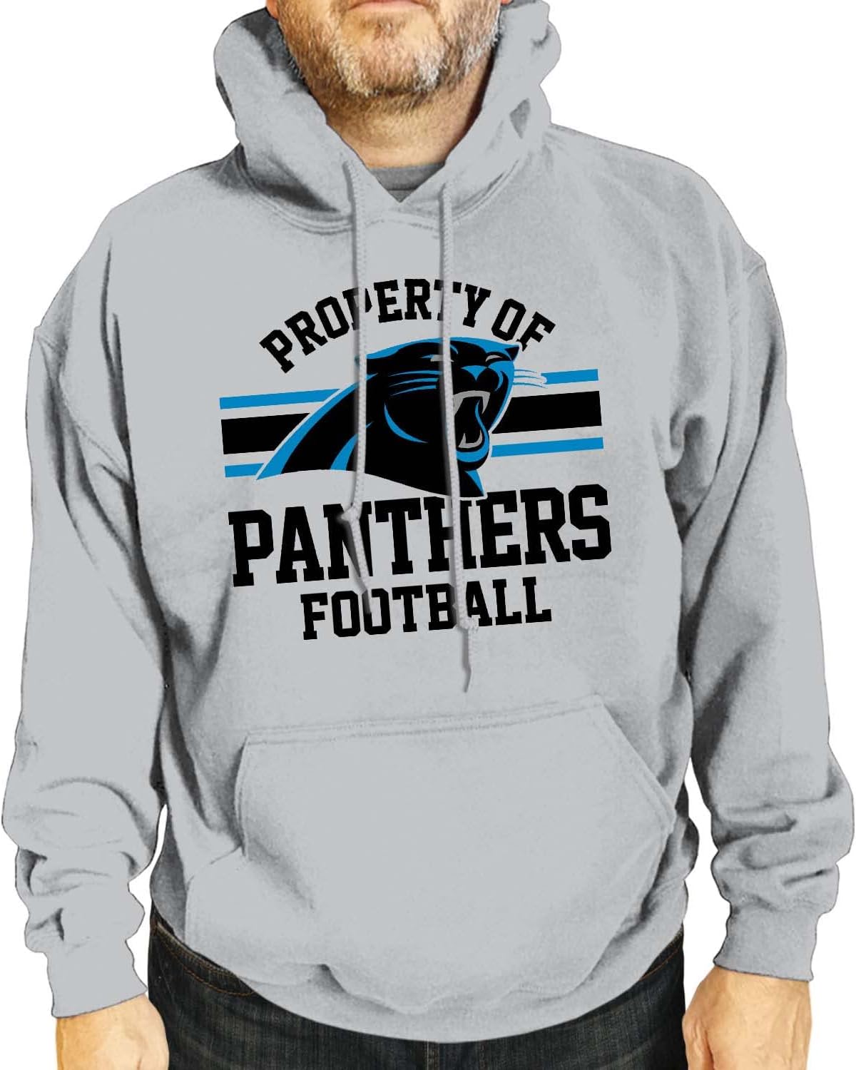 Team Fan ApparelNFL Adult Property of Hooded Sweatshirt - Cotton & Polyester Blend - Stay Warm and Represent Your Team in