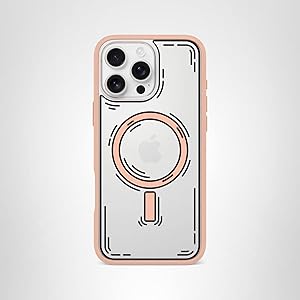 OtterBox iPhone 16 Pro Max Symmetry Series Clear Case - Doodle Cover
