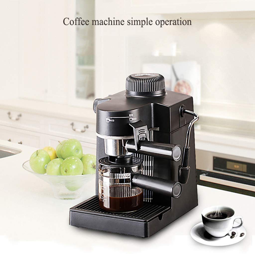Macchina per caffè espresso a vapore semiautomatica domestica, macchina per caffè espresso a goccia, pompa da 5 bar e mungitore automatico, macchina per cappuccino, macchina per latte Interesting