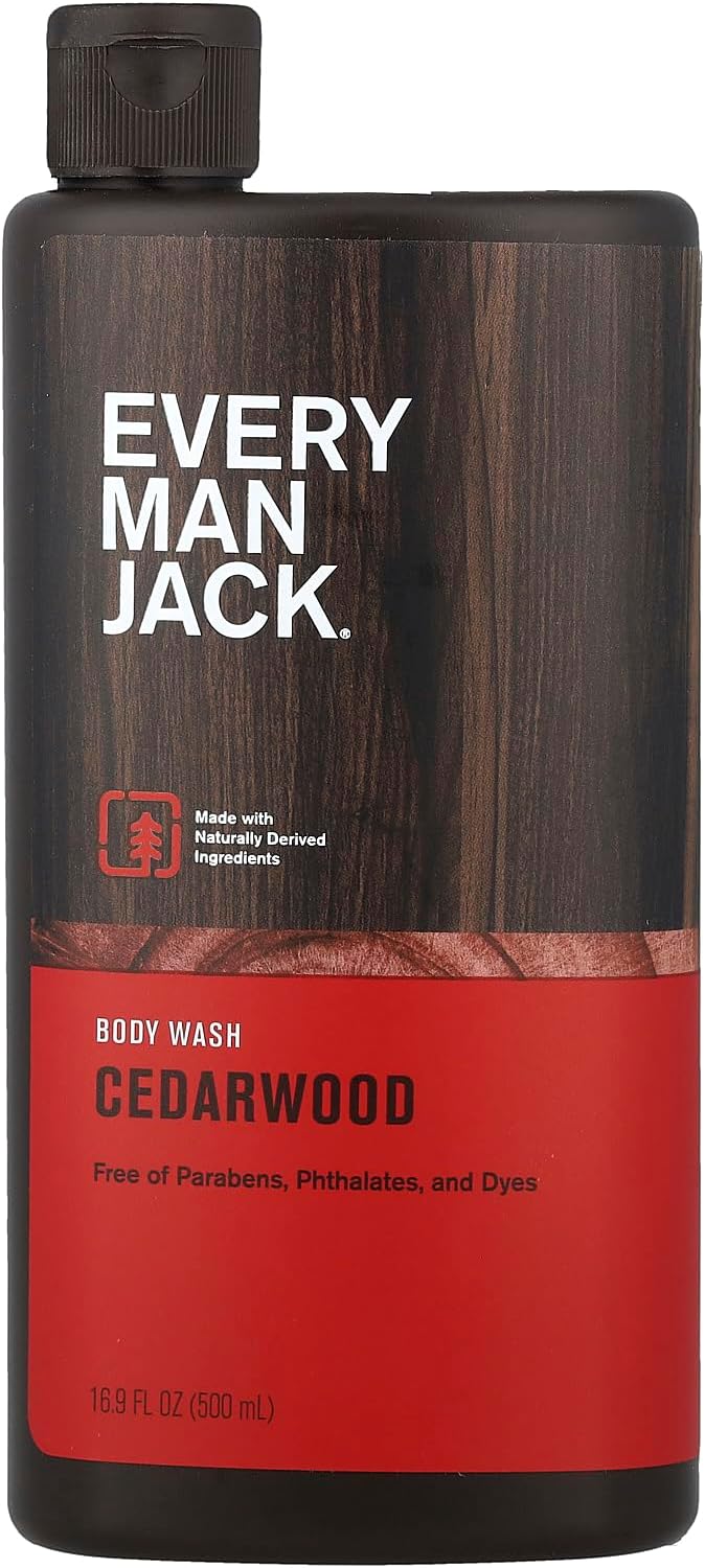 Body Wash and Shower Gel Cedarwood, 16.9 Ounce