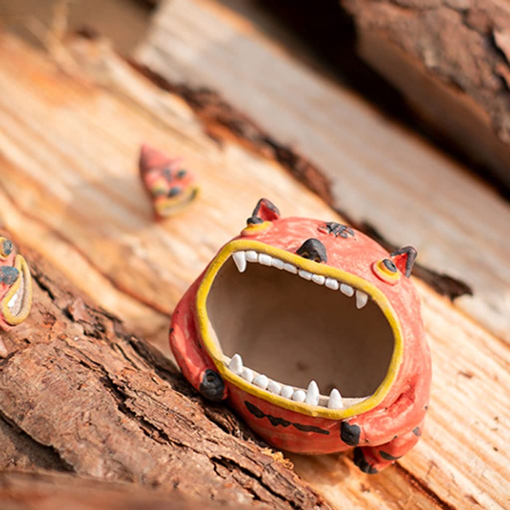 Amazon.com: YKHB Ashtray Ceramic Handmade Ashtray Creative Cute