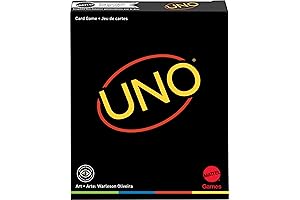 Mattel Games UNO Minimalista: Play the Card Game You Love with a Fun Twist