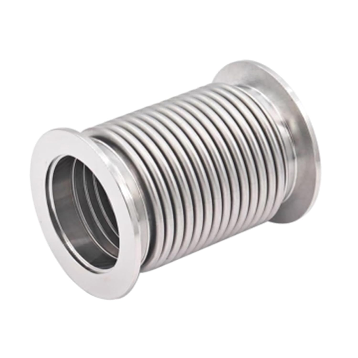 1Pcs KF16 KF25 KF40 KF50 SUS304 Vacuum Flexible Hose Length 100/200/300/500/1000/1500mm(200mm,KF16)
