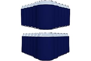 PartyPrints 25 Pack Navy Blue Koozies | Customizable Bulk Can Sleeves for Parties