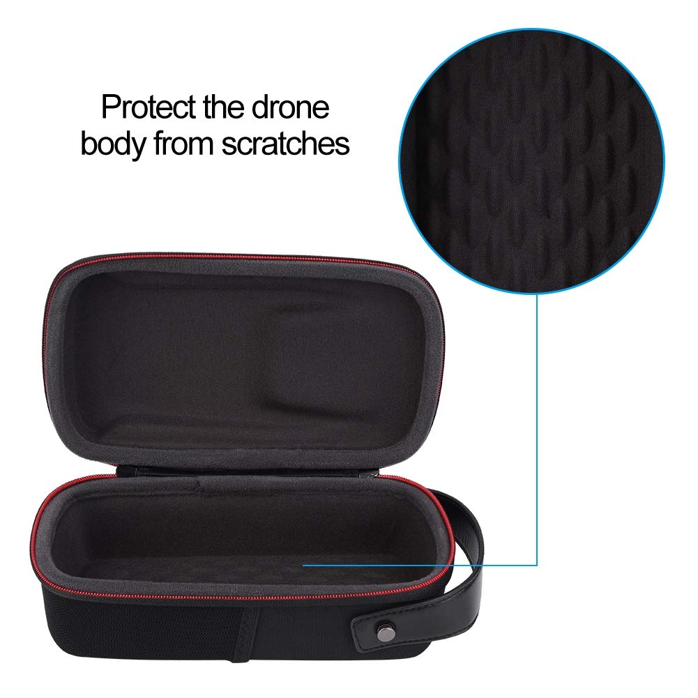 PGYTECH Mini torba do przechowywania przenośna trwała torba na akcesoria do dronów RC torebka dla 2 Quadcopter Drone czarna 24x13x8.5cm