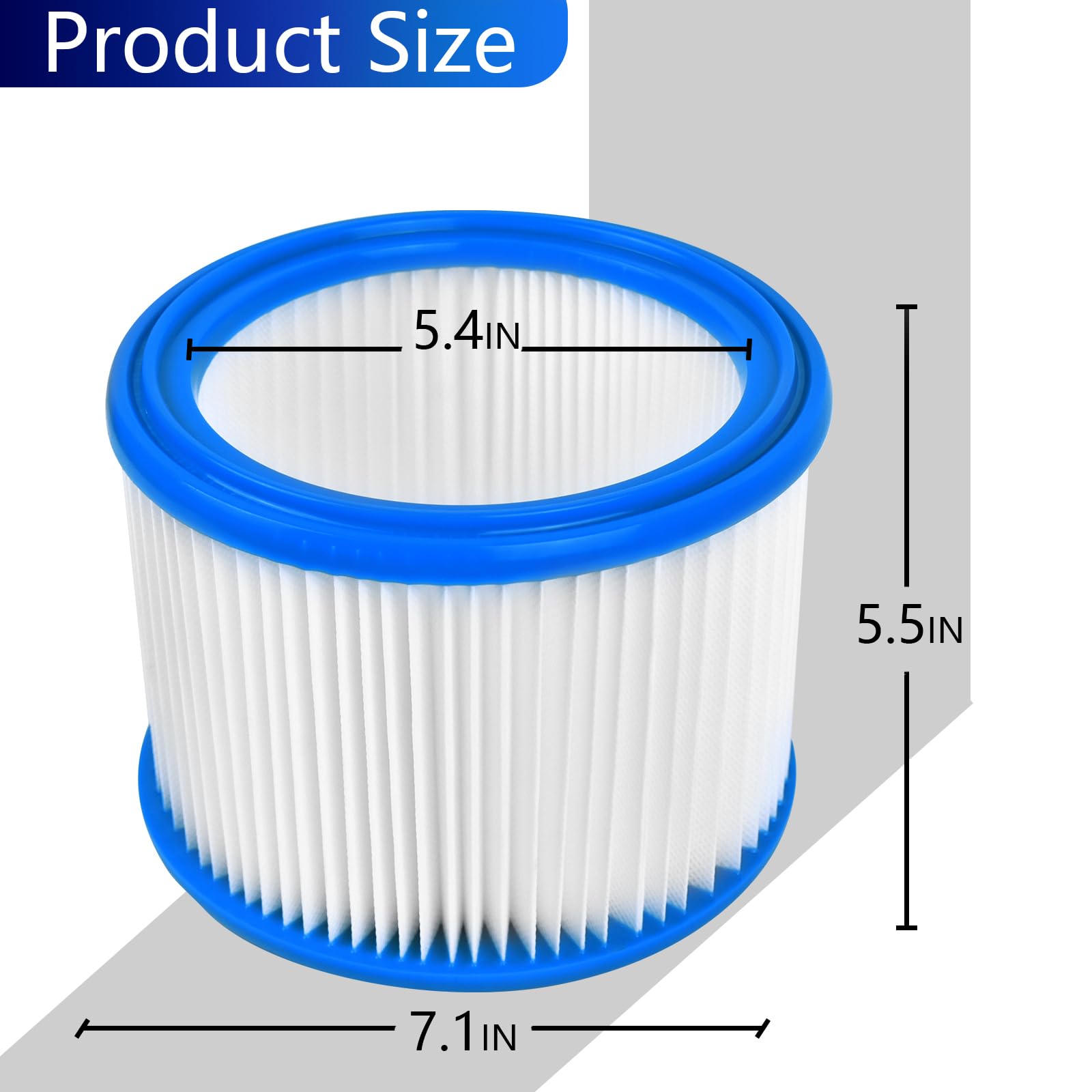 Filtre De Rechange Pour Aspirateur SUNSMAI S11 Wet Dry – Compatible, Capture Poussière Et Poils
