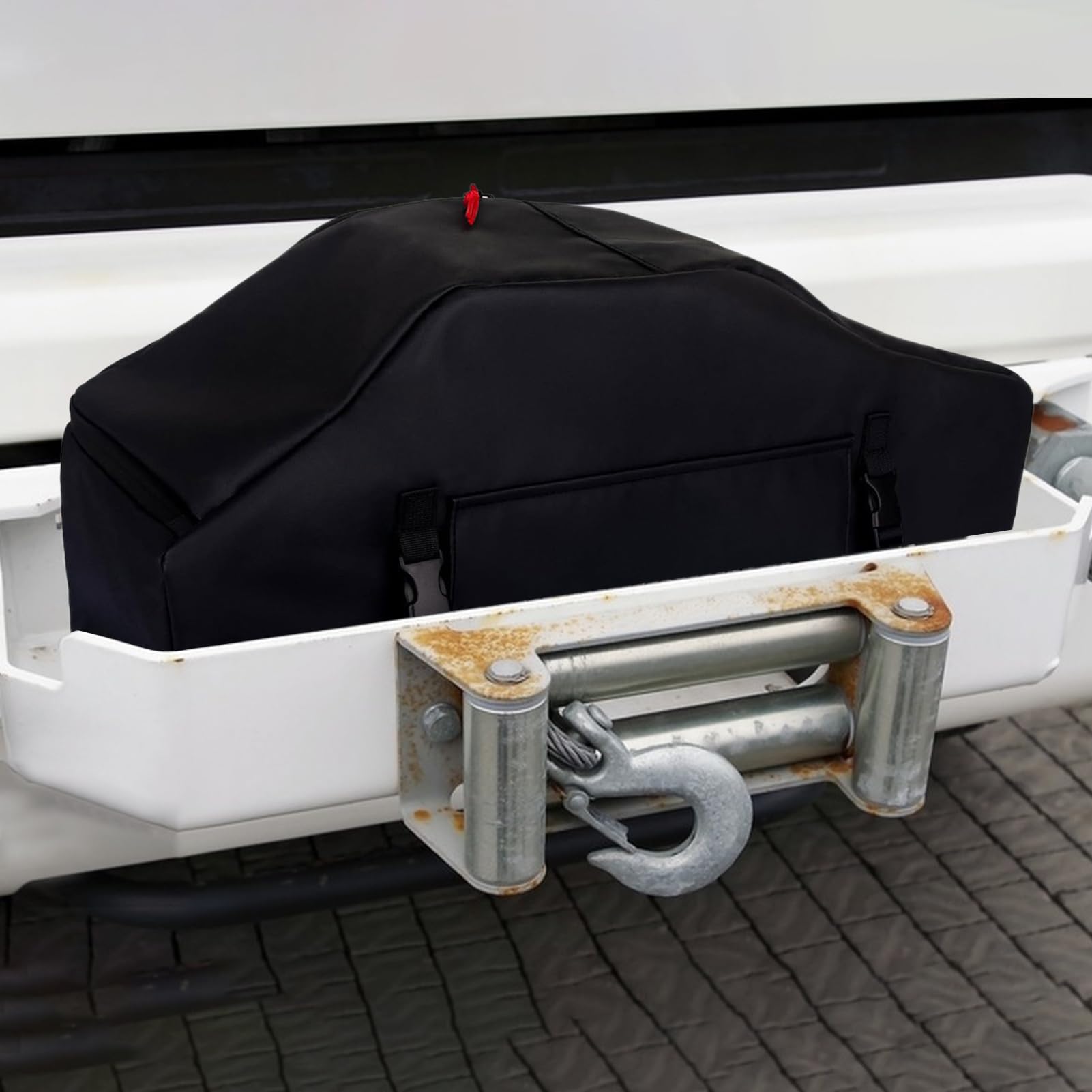 Copertura Protettiva per Verricello,Copri Verricello Elettrico UV-Resistente | Impermeabili per Viaggi Avventura Esterni Copertura con Protezione Solare