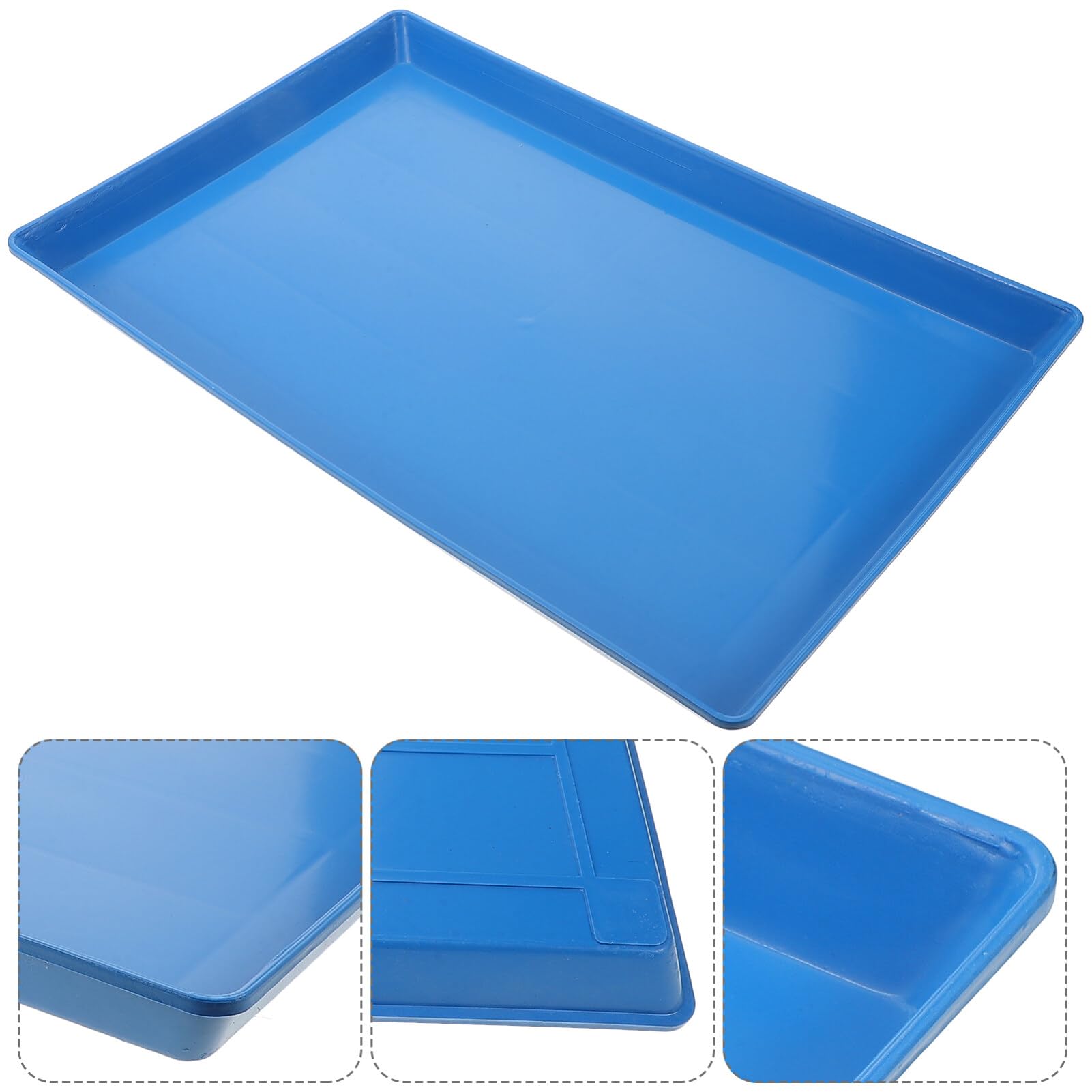 VANZACK Vassoio Di Ricambio Per Cane Casse Padelle Fondo In Plastica Per Gabbie Per Animali Domestici Casse Canili Cani Gatto Coniglio Furetto Critter Vasino