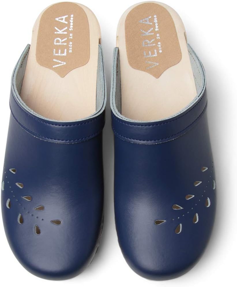 VERKA Women's Wooden Clogs from Sweden - BLOMMA - Image 4