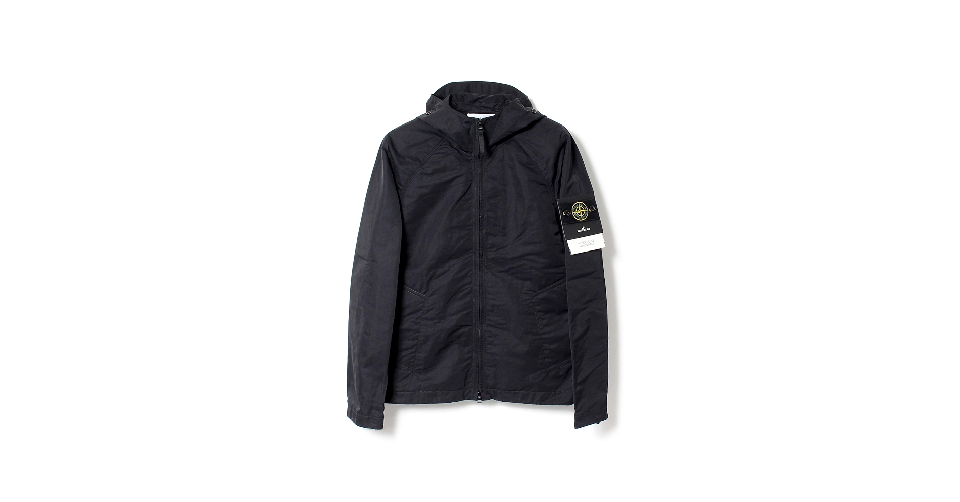 STONE 21AW HYPER DENSE NYLON コート Stone Island navy hyper dense nylon twill with primaloft-tc