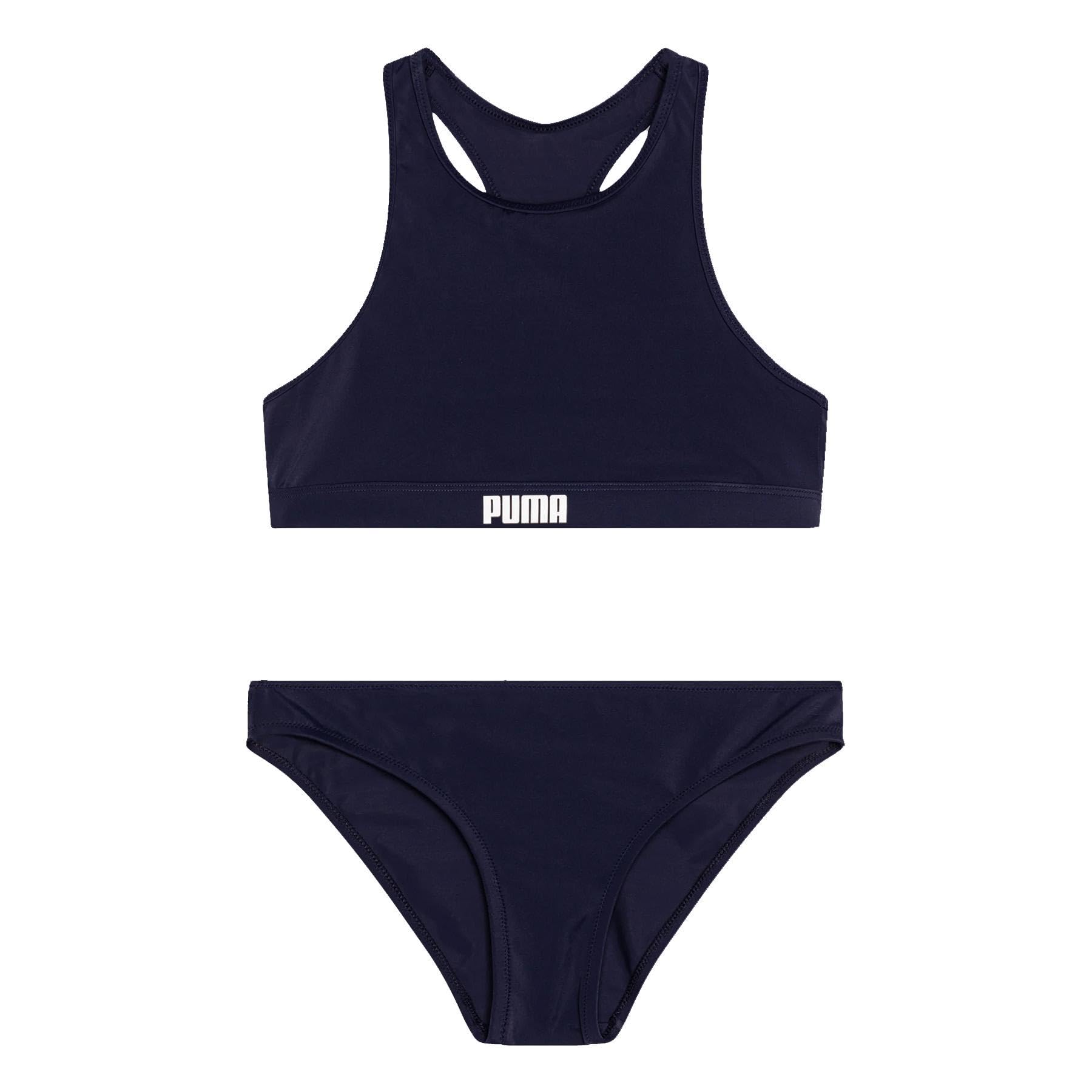 PUMA Conjunto de Bikini con Espalda Cruzada Niñas