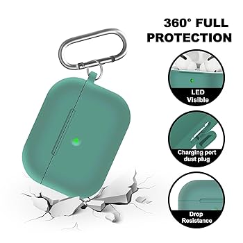 Amazon.com: Woyinger for AirPods Pro Case Cover with Cleaner