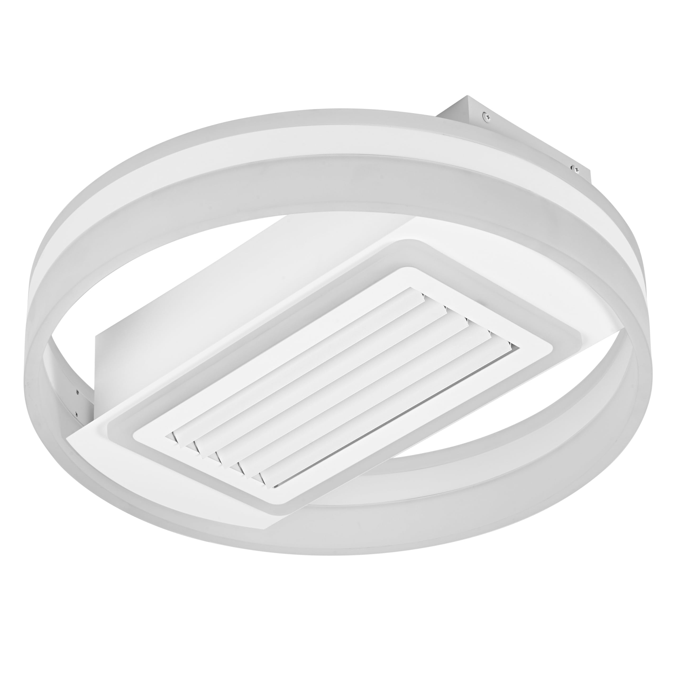 LEDVANCE Plafón/ventilador en forma de anillo; 55W; CCT; IP20 para uso | , Ceiling Fans with Lighting, 500.00 Millimetres dia, 30000 Hours, Paquete de 1