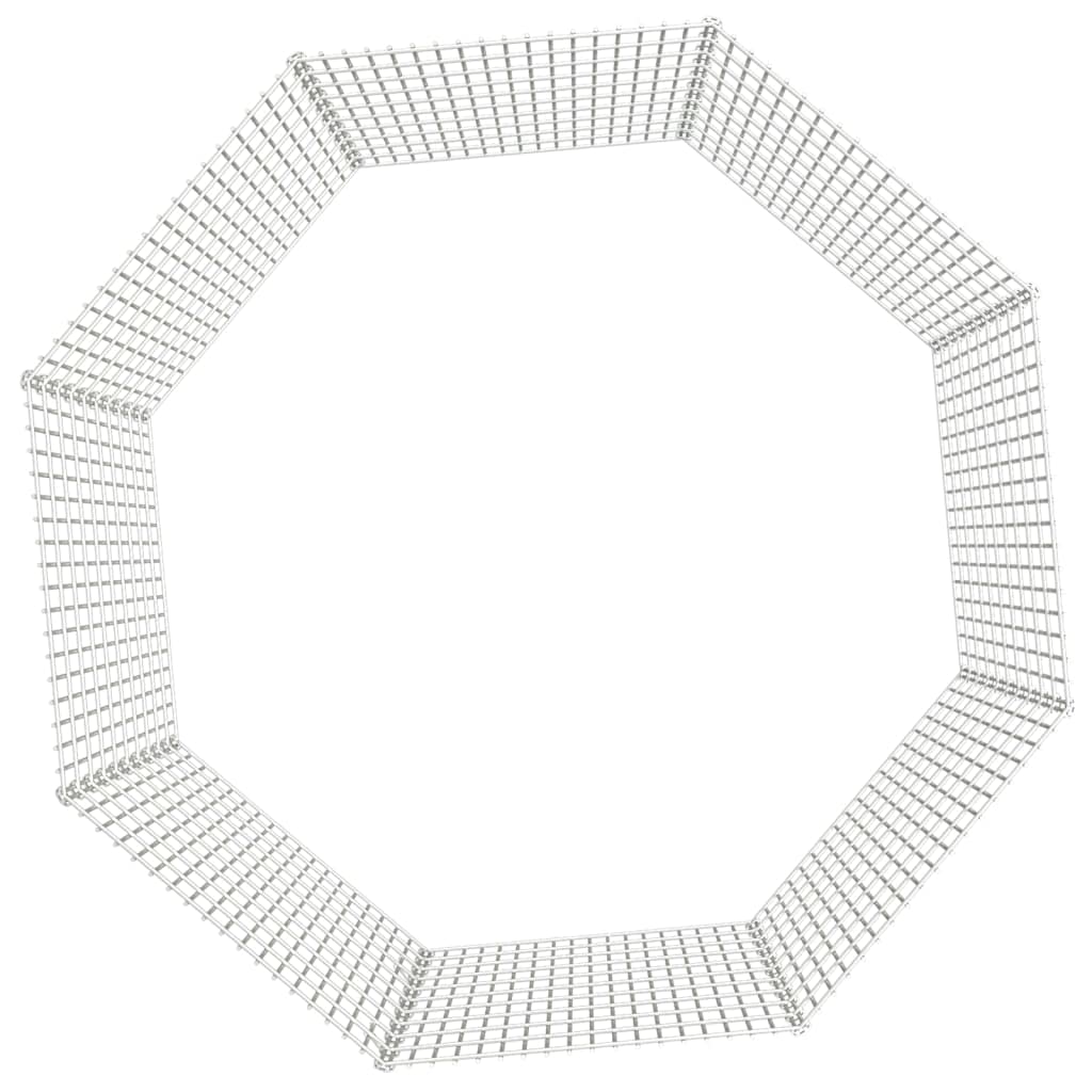 INLIFE Kaninchenkäfig 8 Paneele 54x100 cm Verzinktes Eisen,5,9 KG,171582