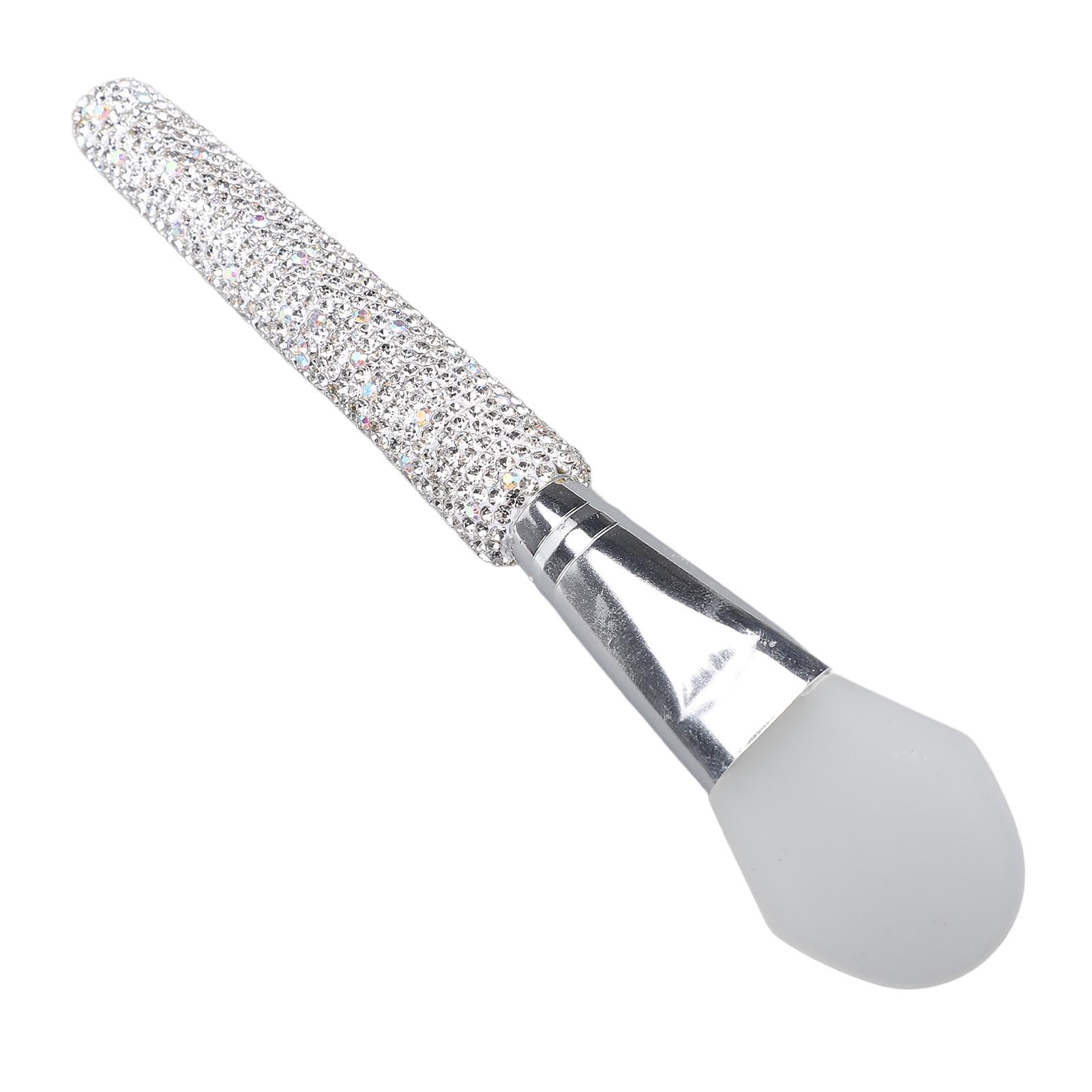 Silicone Face Brush Washable Long Handle Application Tool for Daily Use