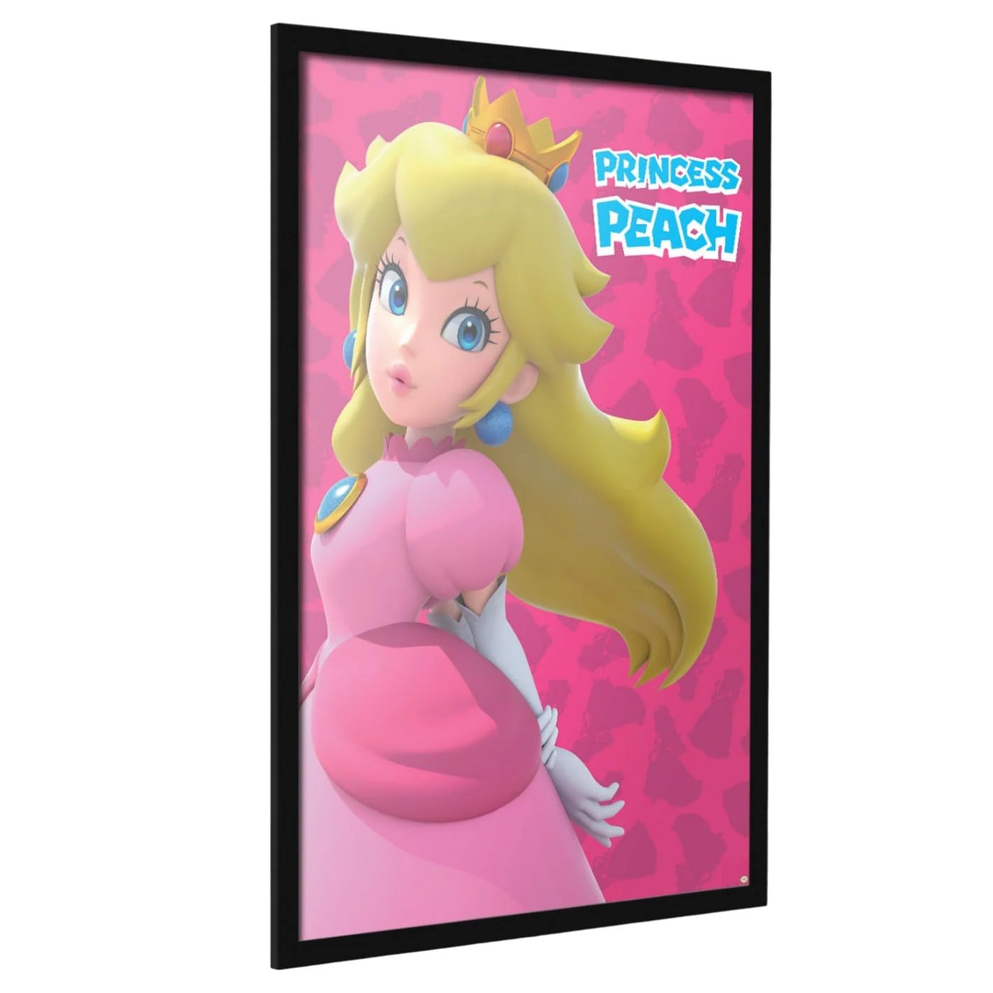 Amazon.co.jp: ピーチ姫 スーパーマリオ 装飾ビデオゲームポスター 61