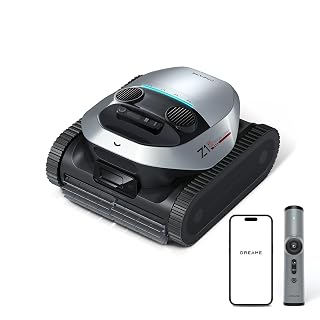 DREAME Z1 Pro Robot para Piscinas, Potencia de Succión de 30 000 LPH, Limpieza del Fondo, Paredes y Línea de Flotación de la Piscina, Mando a Distancia, 240 Minutos, hasta 200 m². - Amazon product rated Grade A