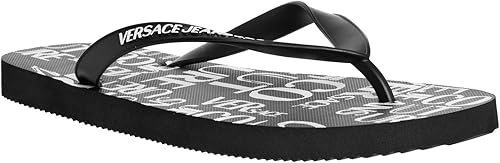 Miniatura 3 de Versace Jeans Couture - Chanclas para hombre, color negro