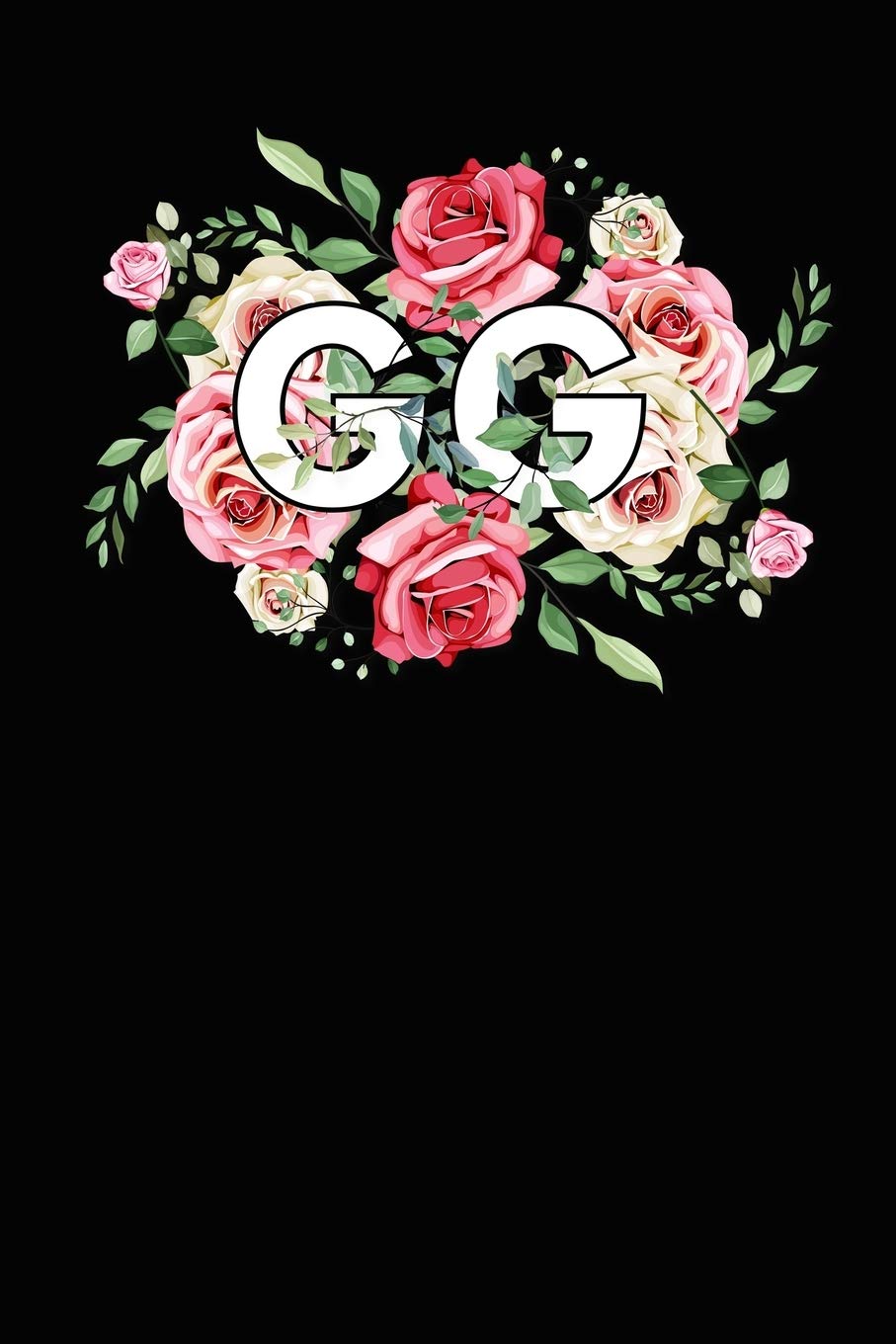 GG: For Grandmother or Great Grandmother With Nickname GG, Gigi, Blank Lined Journal