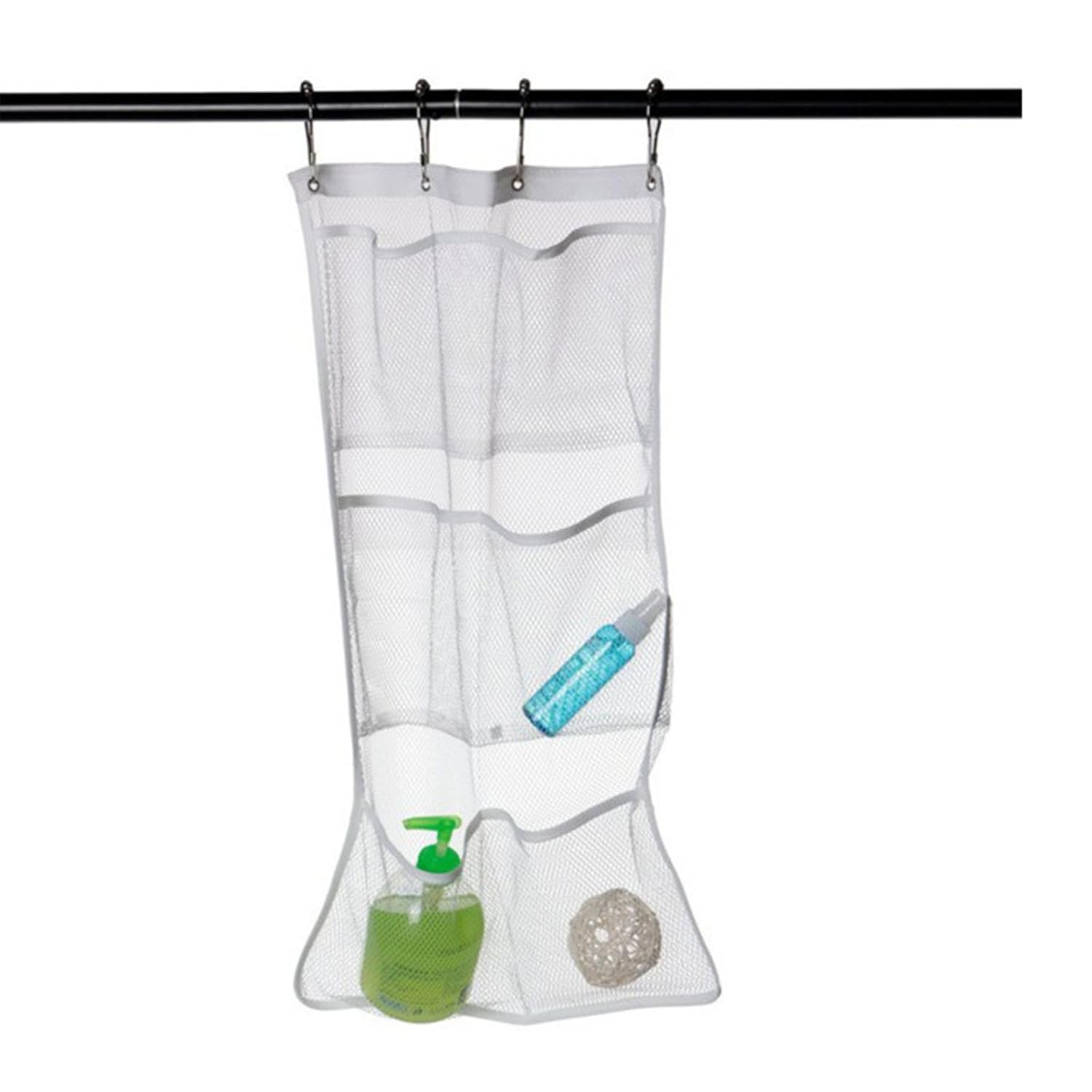 Hanging Shower Caddy Hanging Shower Organizer with Quick Drying Mesh Space Saving Portable Bathroom Organizer Bath Storage Organizer