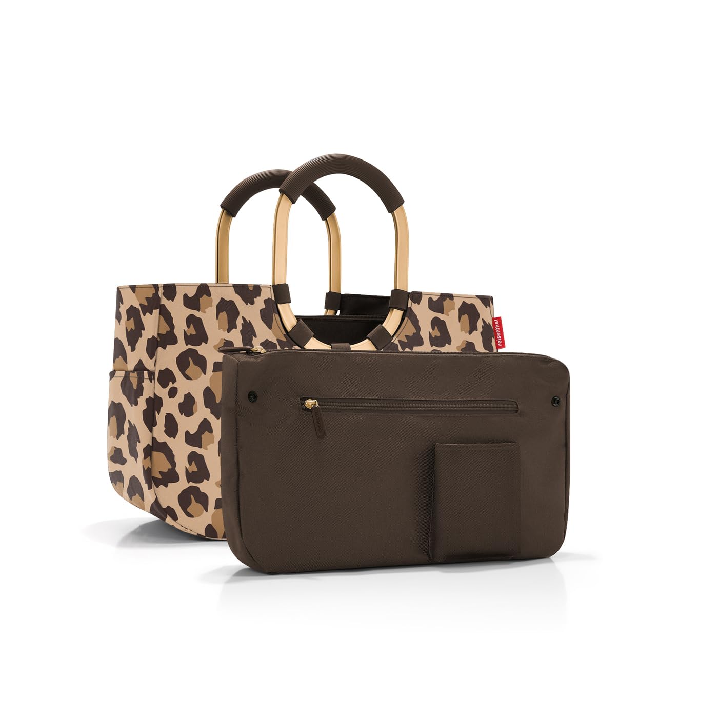 reisenthel loopshopper M – Stabile Tasche mit praktischen Fächern aus recycelten PET-Flaschen – Eleganz beim Einkaufen, viel Funktion inklusive!
