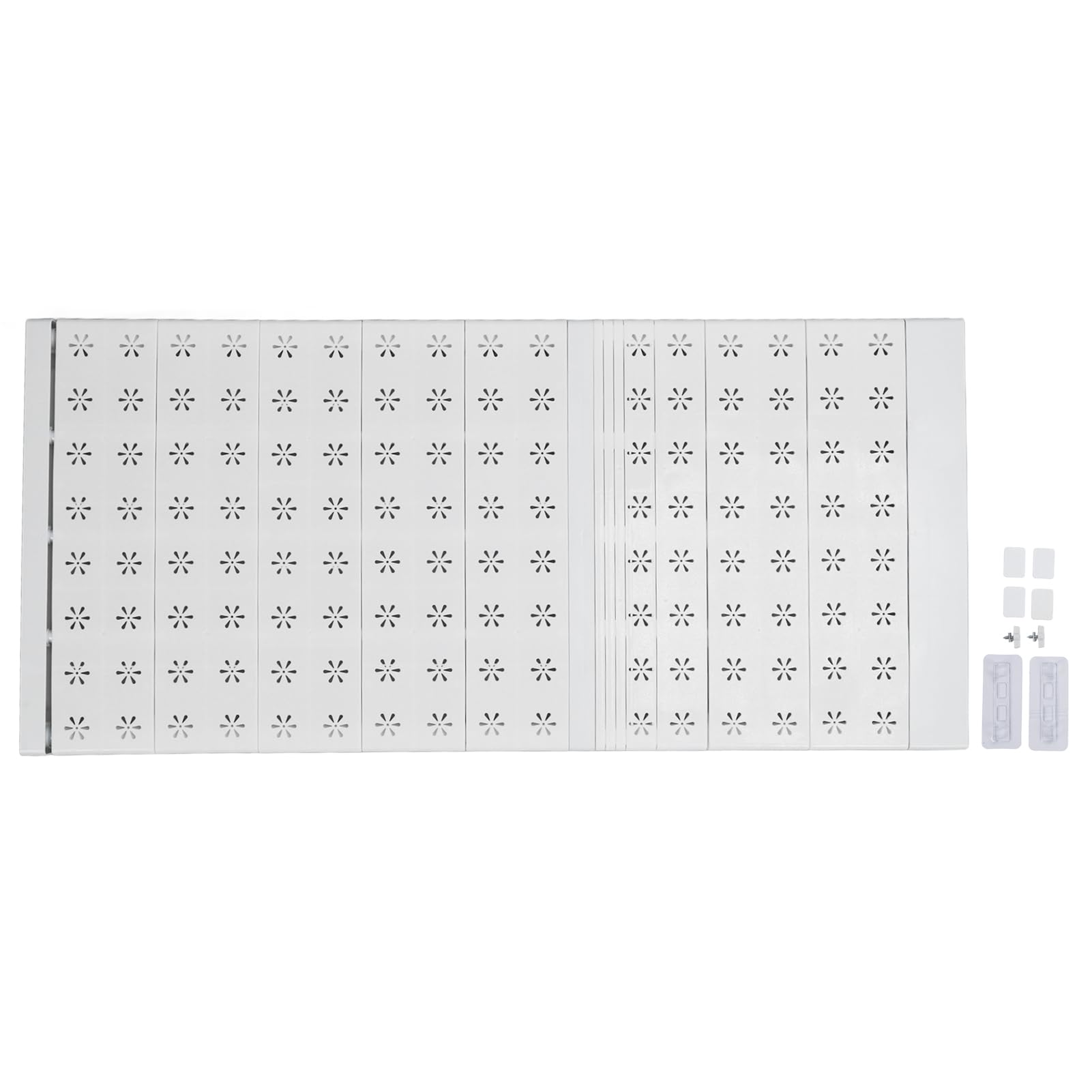 Aqur2020 Adjustable Closet Shelf Organizer, Expandable Closet Storage Rack, Tension Shelf for Cabinet Wardrobe Cupboard Bathroom, with Practical and (71 to 92cm/28.0 to 36.2in)