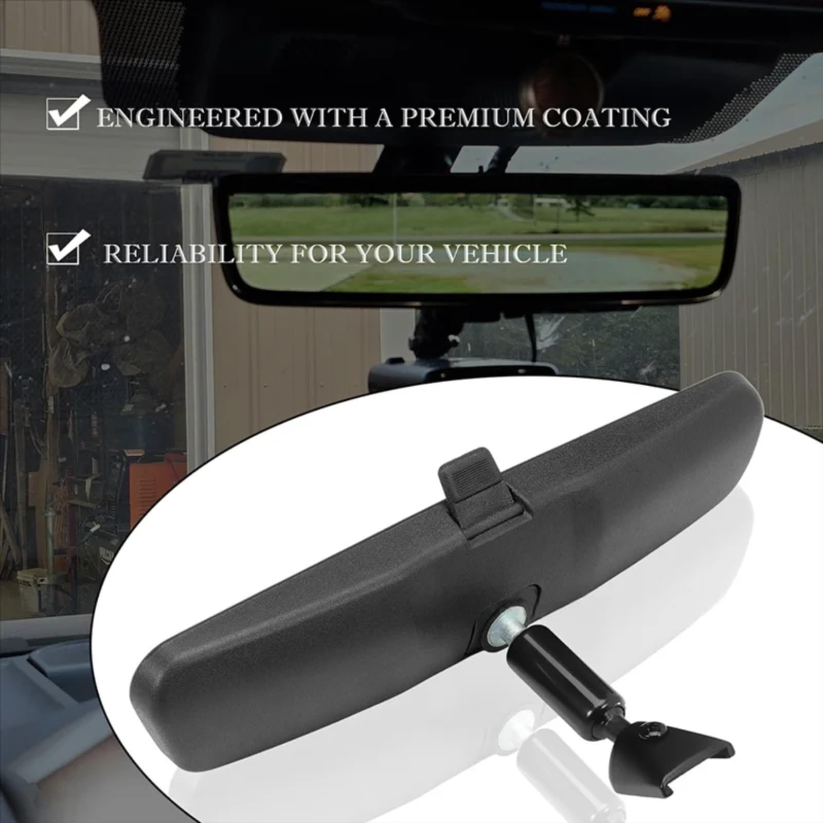 Rétroviseur Pour Voitures Miroir Rétroviseur Intérieur Pour Buick Pour Park Pour Avenue 1991-2005