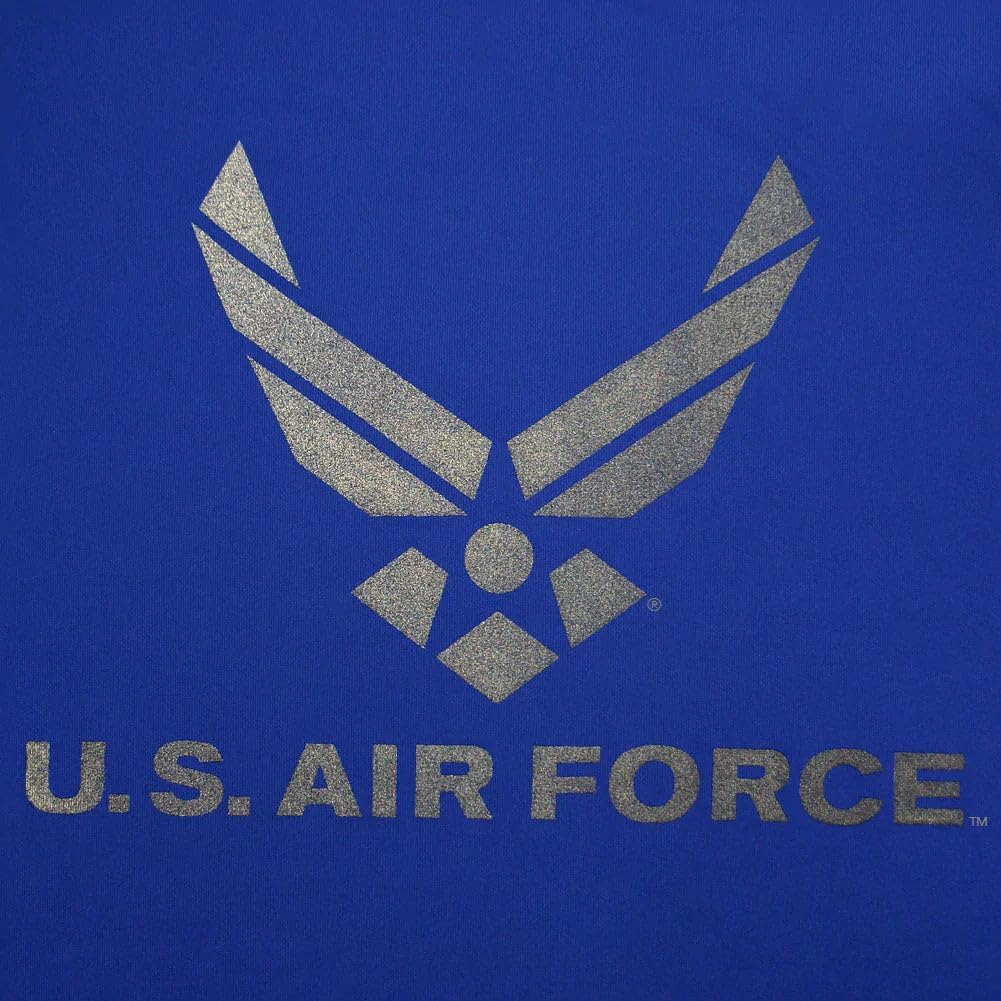Armed Forces Gear Air Force Long Sleeve Performance T-Shirt (Royal)