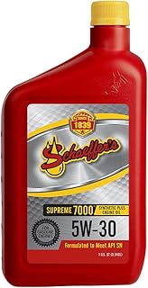 Schaeffer Synthetic Gasoline Engine Oil