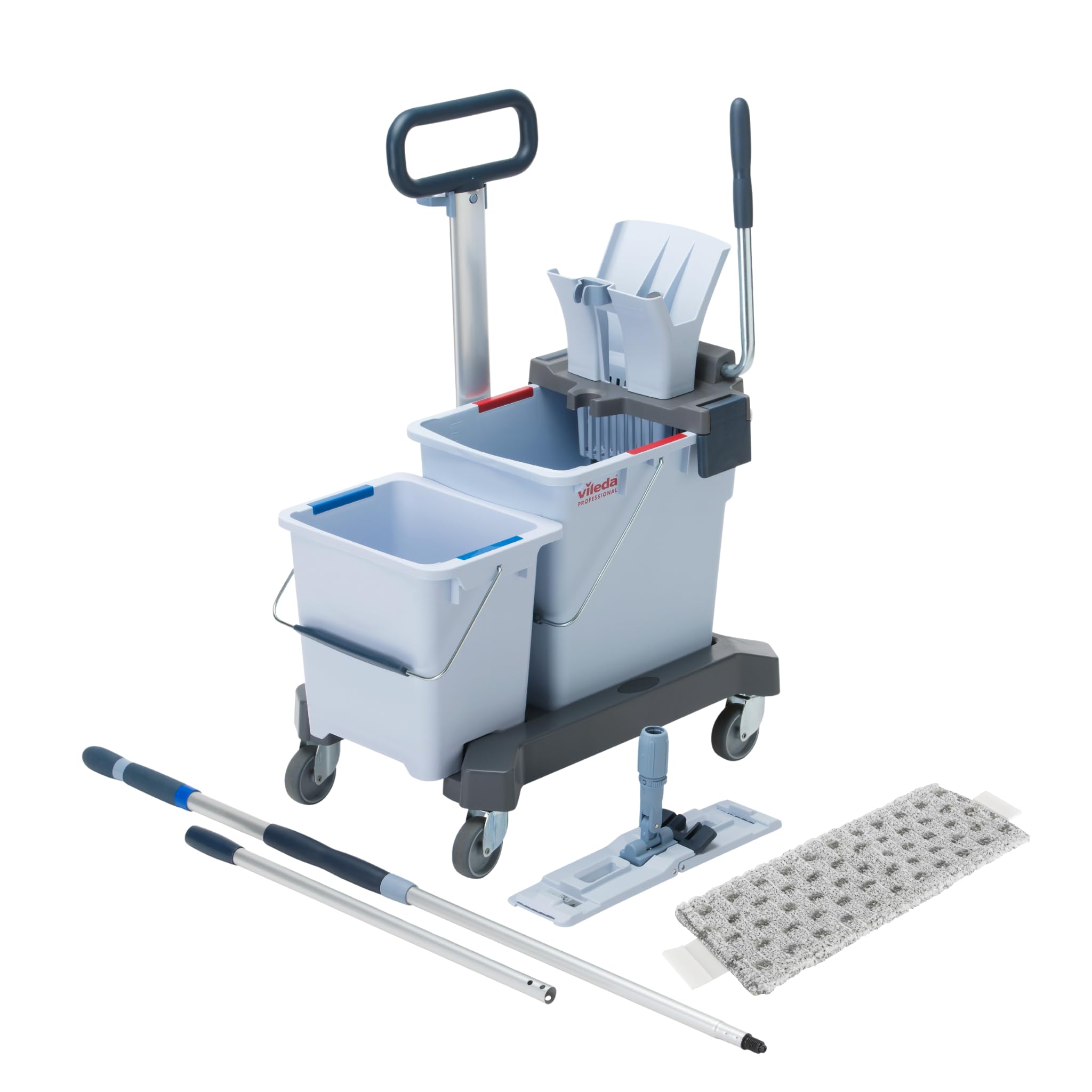 Vileda Professional UltraSpeed Pro Doble Cubo Ready to Go Kit, 60 x 38 cm