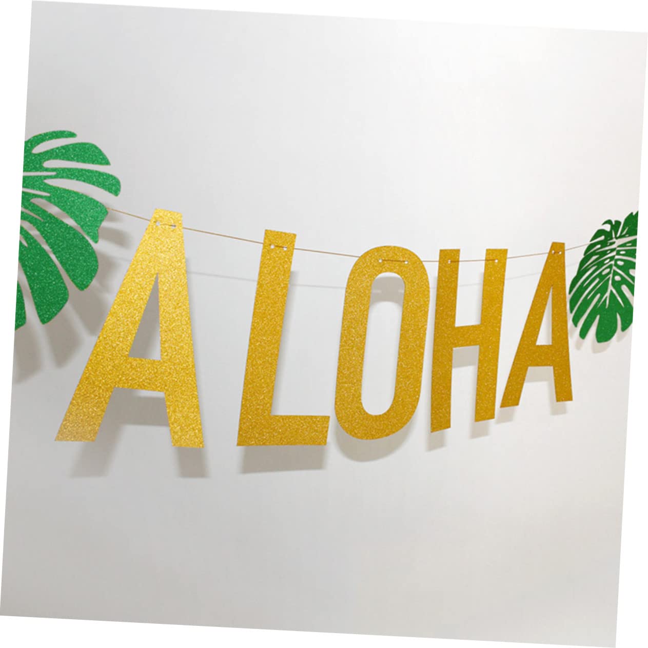 ibasenice 2piezas Kit De Decoración Hawaiana Guirnalda Colgante De Tortuga y Tropicales De Accesorios Para Cumpleaños Luau De Verano