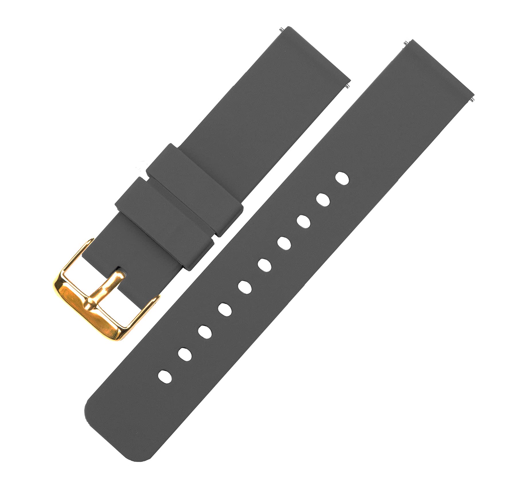 BARTON WATCH BANDS - Soft Silicone Quick Release Straps