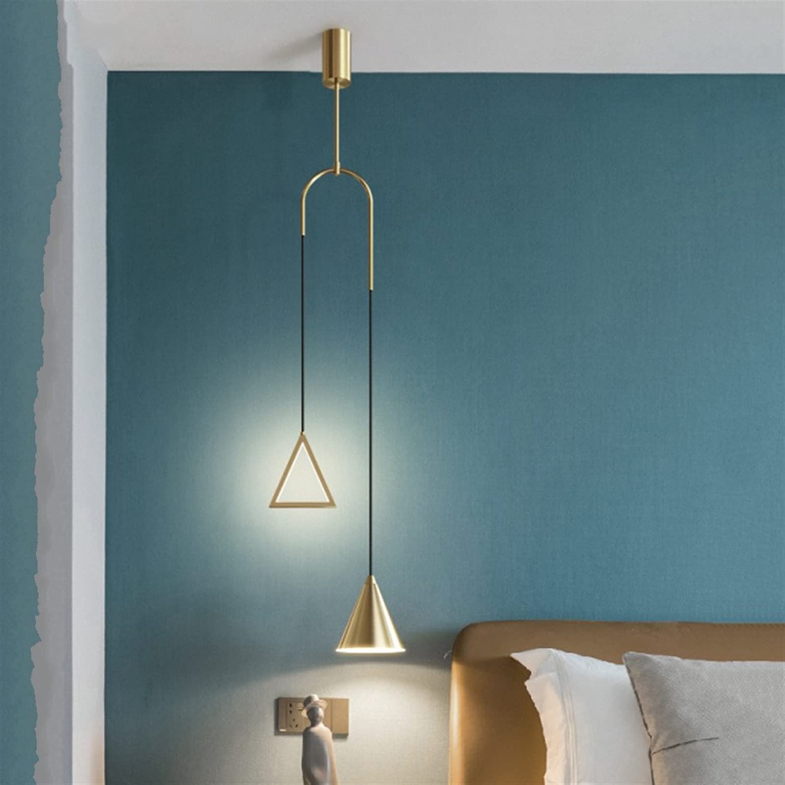 Aplique de pared Lámpara de pared LED de mariposa Luz interior moderna Escalera de lujo Mesita de noche Dormitorio Fondo Lámparas de comedor Decoración, Accesorios de iluminación