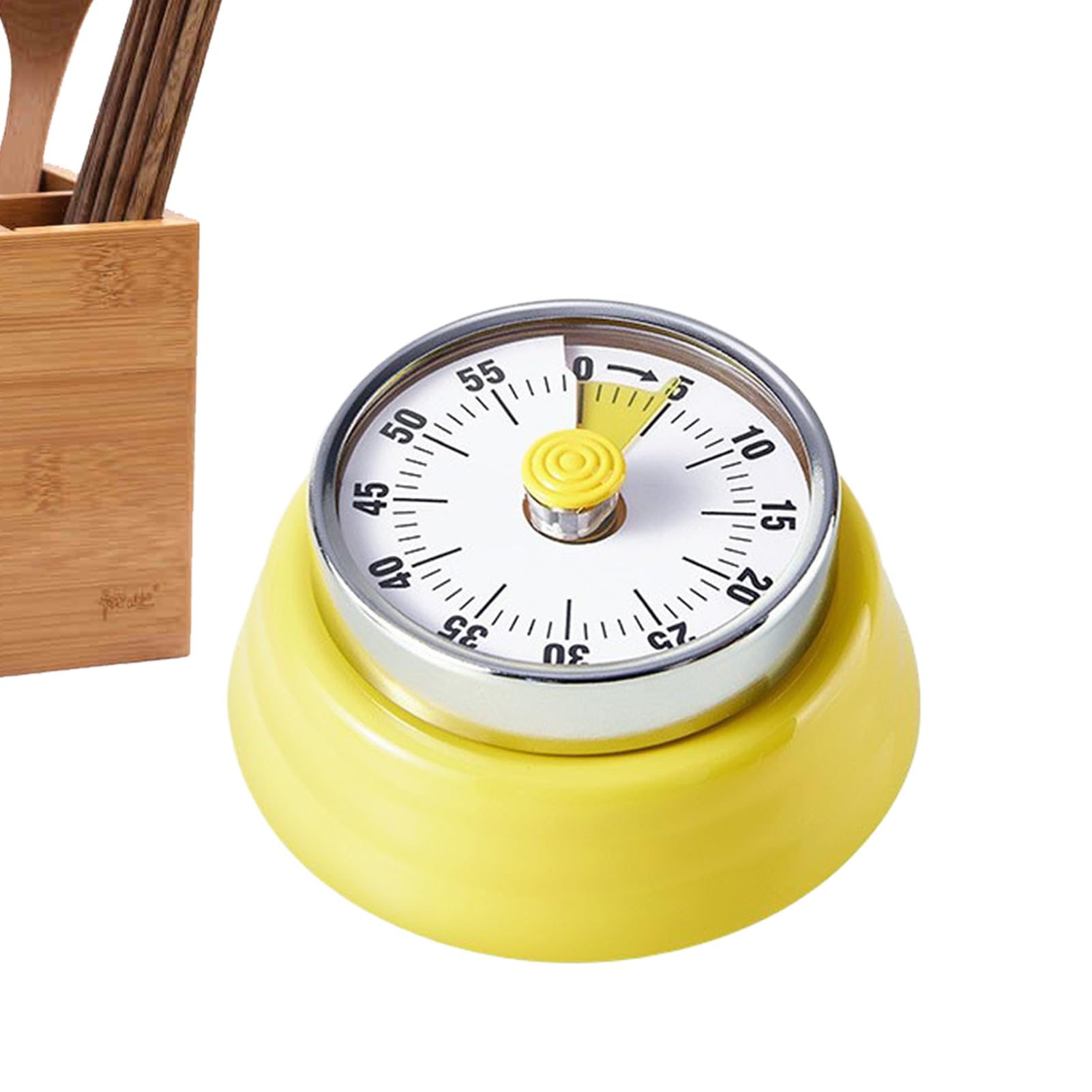 Minuteur mécanique 60 minutes et compte à rebours visuel fort pour apprentissage