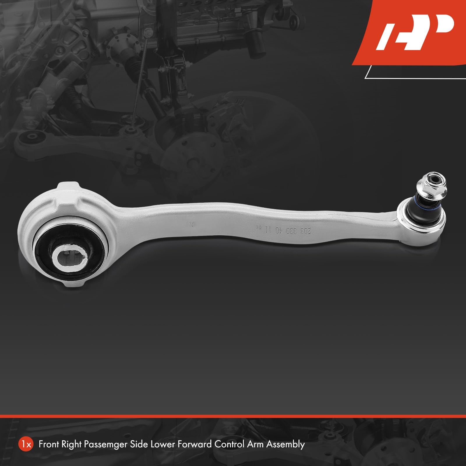 Metrix RK621372 - Conjunto De Brazo De Control Delantero Derecho Inferior Y Rótula RK621372 Para Infiniti G35 Rwd 2003 2006 Infiniti G35 Coupe